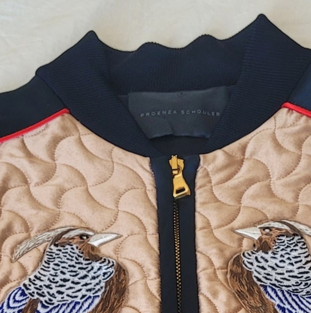 Proenza Schouler Quilted Jacket Size 8 - Picture 12 of 16